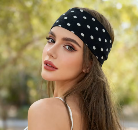 캐주얼 신축성 헤어밴드