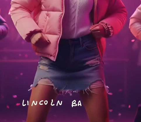 데미지 헤짐 미니스커트