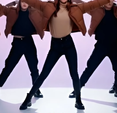 여성 블랙 스키니 진