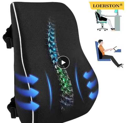 미끄럼 방지용 의자 허리 베개