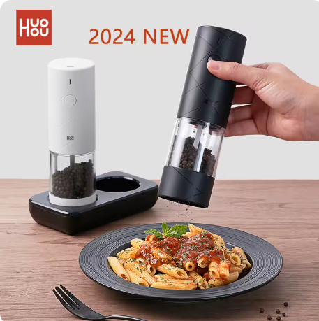 Huohou 전동 향신료 분쇄기 2세트
