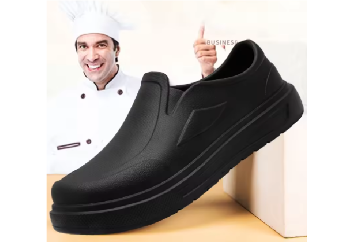 남성용 주방화, 미끄럼 방지, 기름,오염 방지, 방수화